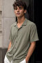 Apaş Collar Short Sleeve Men's Shirt - 2
