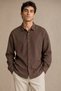 Men's Long Sleeve Striped Patterned Shirt - 4