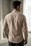 Long Sleeve Men's Linen Shirt - 2
