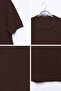 Men's crew neck self-patterned knitwear t-shirt - 3