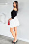 Women's Polka Dot Mini Shorts Skirt - 4