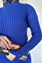 Gülseli Crew Neck Hijab Knitwear Tunic - 4