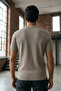 Men's Crew Neck Patterned Knitwear T-Shirt - 2