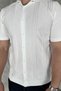 Men's Patterned Short Sleeve Knit Shirt - 4