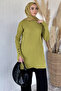 Gülseli Crew Neck Hijab Knitwear Tunic - 2