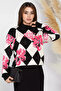 Women's Patterned Knitwear Sweater (Fits Sizes S-M-L)