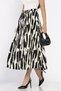 Women's Double Pocket Patterned Skirt