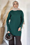 Gülseli Crew Neck Hijab Knitwear Tunic - 2