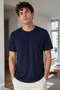 Men's crew neck basic t-shirt - 4