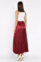 Elastic Waist Stoned Skirt - 3