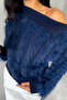 Bearded Knitwear Sweater with Collar Detail - 2