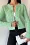 Knitted Patterned Women's Knitwear Cardigan (Available in S, M, L) - 2