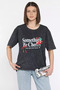 Women's Crew Neck Printed T-Shirt