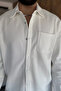 Men's Pique Shirt with Snap Pockets - 4