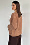 Women's Double Pocket Knitwear Jacket - 4
