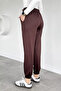 Women's Elastic Waist and Cuff Sweatpants - 4