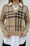 Gülseli Shirt with Garnished Patterned Knitwear Blouse