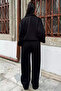 Three-Threaded, Color-Embellished Palazzo Tracksuit Set - 4