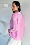 Women's Oversize Shirt with Pockets - 4