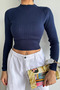 Ribbed Crop Knitwear Sweater - 2