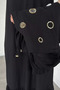 Gülseli Plain Dress Stone Embellished Jacket Hijab Double Set - 5