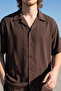 Men's Apache Collar Short Sleeve Shirt