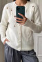 Women's Sequin Embroidered Soft Yarn Knitwear Jacket (Available in Sizes S-M-L-Xl) - 2