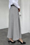Waist Belted Pocketless Hijab Skirt - 3