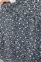 Patterned Chiffon Hijab Skirt with Elastic Waist - 2