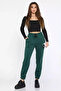 Ribbed Three-Thread Elastic Cuffed Jogger Sweatpants - 2