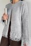 Gülseli Women's Tasseled Knitwear Cardigan - 3