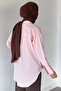 Hijab Shirt with Side Button Detail - 4