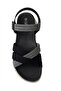 Women's Comfortable Platform Sandals – Lightweight Cushioned Sole, Elastic Cross-Strap Design, Adjustable Ankle Strap, Casual Walking Sandals - 2