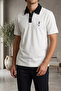 Men's Polo Neck Embroidered T-Shirt