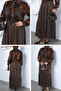 Gülseli Double Pocket Jacket Dress Hijab Two-Piece Set - 3