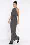 Belted Patterned Women's Jumpsuit - 2