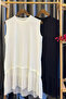 Women's Full Lycra Zero Sleeve Pleated Hijab Undershirt Tunic