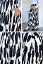 Double Pocket Patterned Hijab Skirt - 2