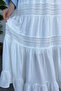 Inner Lined Elastic Waist Scalloped Hijab Skirt - 4