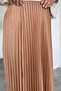Pleated hijab skirt with elastic waist - 4