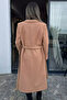 Women's Lined Belted Cashmere Coat - 4