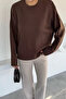 Women's Crew Neck Knit Sweater - 2
