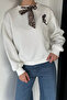 Gülseli Scarf and Shawl Sweatshirt - 2
