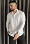 Long Sleeve Men's Linen Shirt - 2