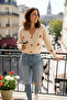 Gülseli Strawberry Patterned Knitwear Cardigan - 2