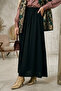 Hijab Skirt with Elastic Waist and Pockets - 3