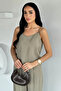 Rope Strap Blouse and Pants Double Set - 2