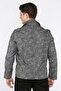 Men's Slim Fit Faux Leather Jacket - 3