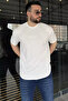Crew Neck Self Patterned Men's T-Shirt