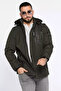 Men's Hooded Plush Softshell Coat - 2